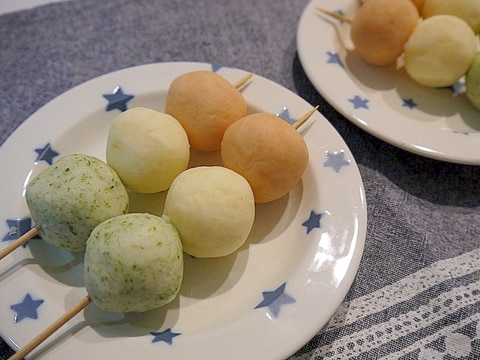 ひなまつりに マッシュポテトの三色団子 レシピ 作り方 By にゃんたろみかん 楽天レシピ ひなまつりに マッシュポテトの三色団子 レシピ 作り方 By にゃんたろみかん 楽天レシピ